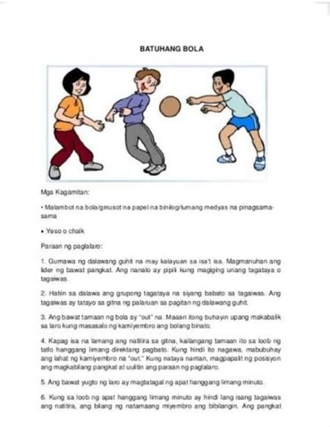 batuhang bola|Mechanics Of Batuhang Bola .